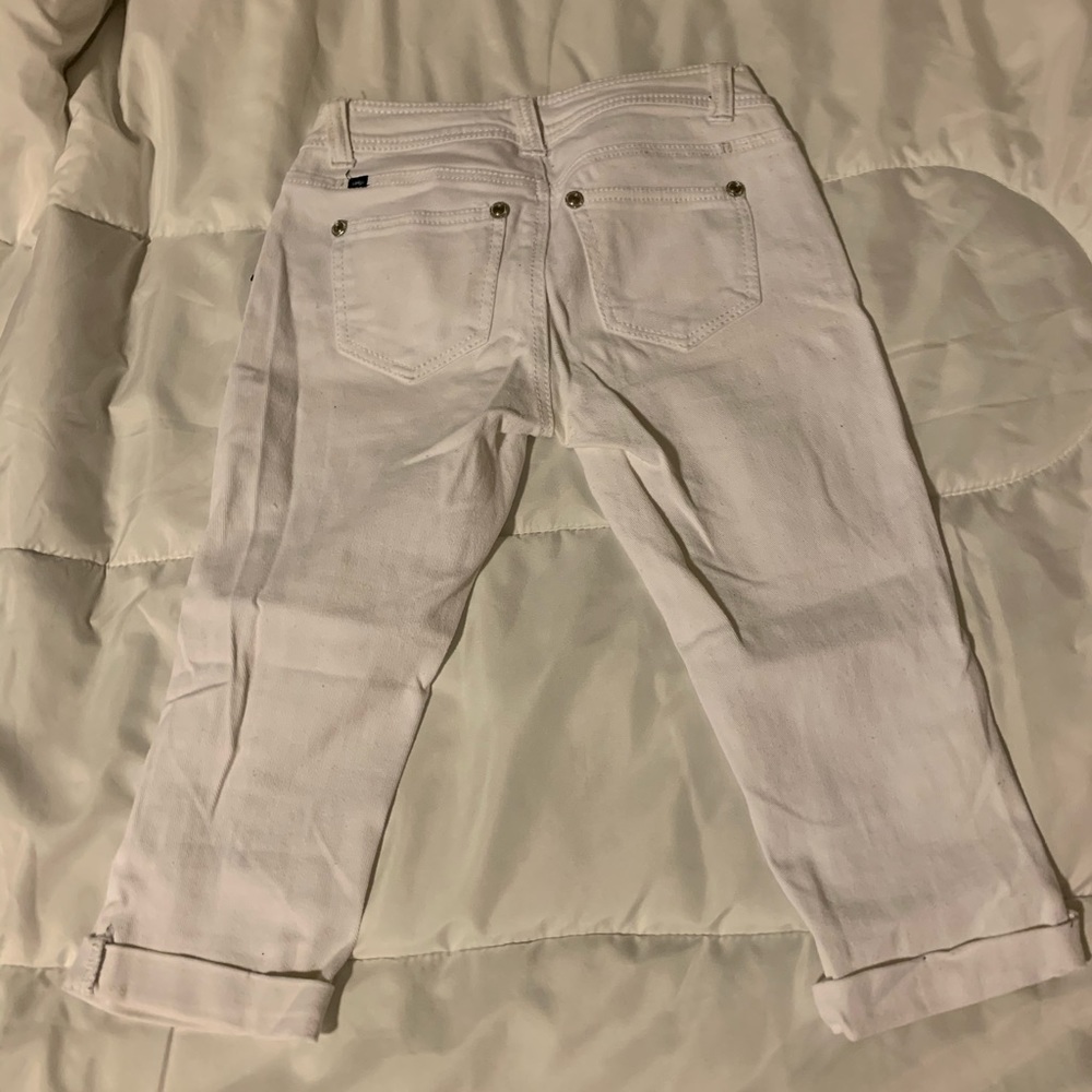 White Ripped Pants - Picture 2 of 4